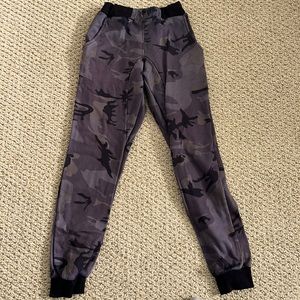 Grey camo sweatpants